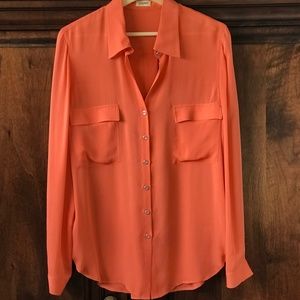 L'Agence Italian Silk Blouse - Long sleeve
